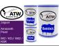 Preview: Jaguar, Amaranth Pearl, 862 / KDJ 1862 / KDK: 500ml Lackdose + 500ml Klarlack + 250ml Härter - Set, von ATW Autoteile West.
